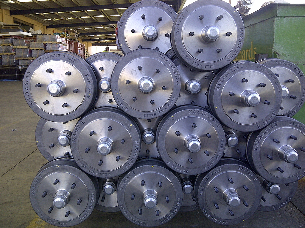 Trailer axles 